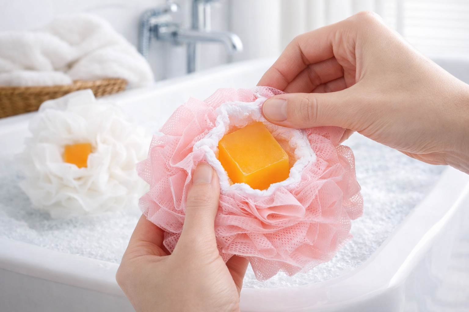 EasyScrub - Spugna Doccia 2-in-1